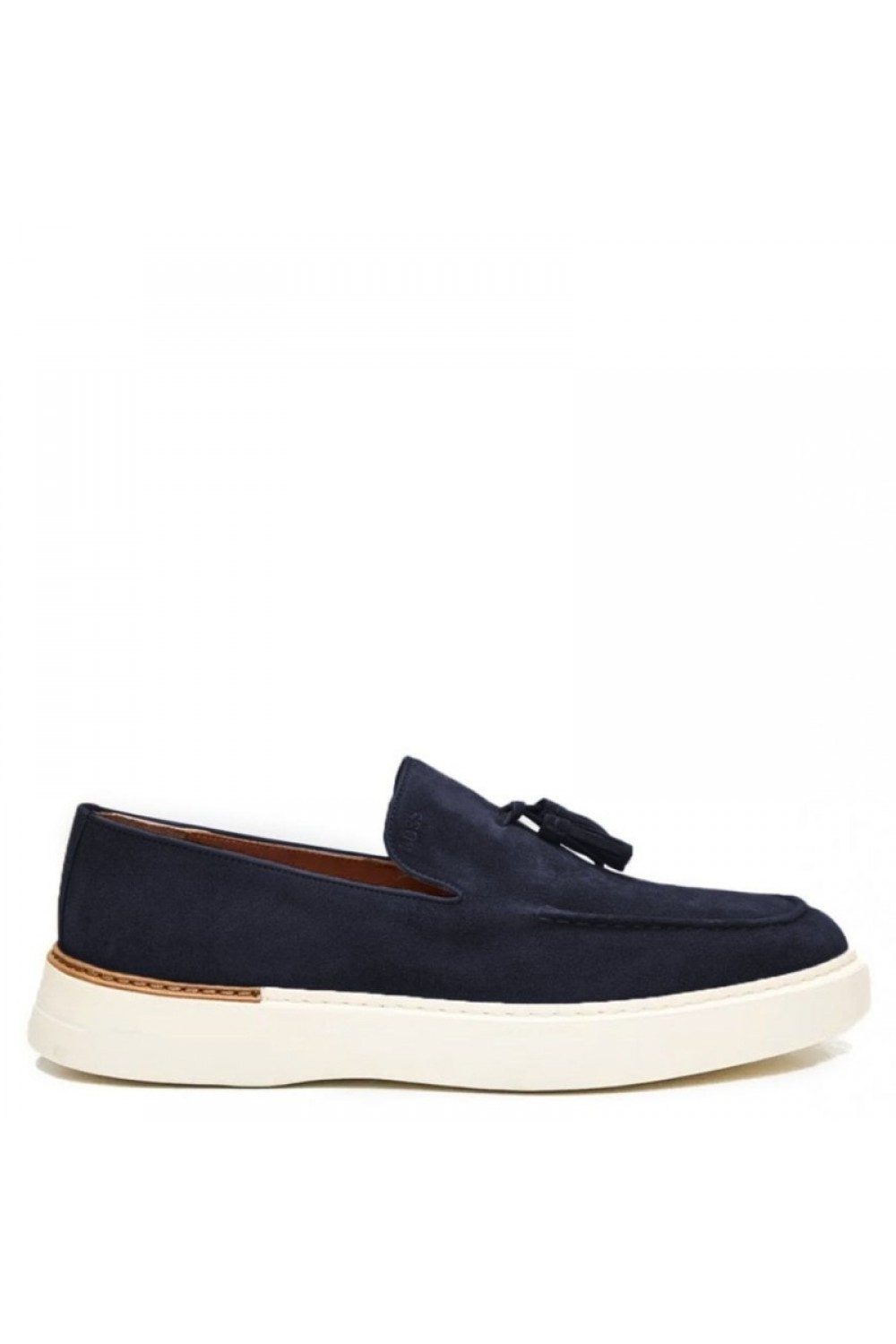 BOSS SHOES MENS LOAFERS NAVY SUEDE D7865SUE