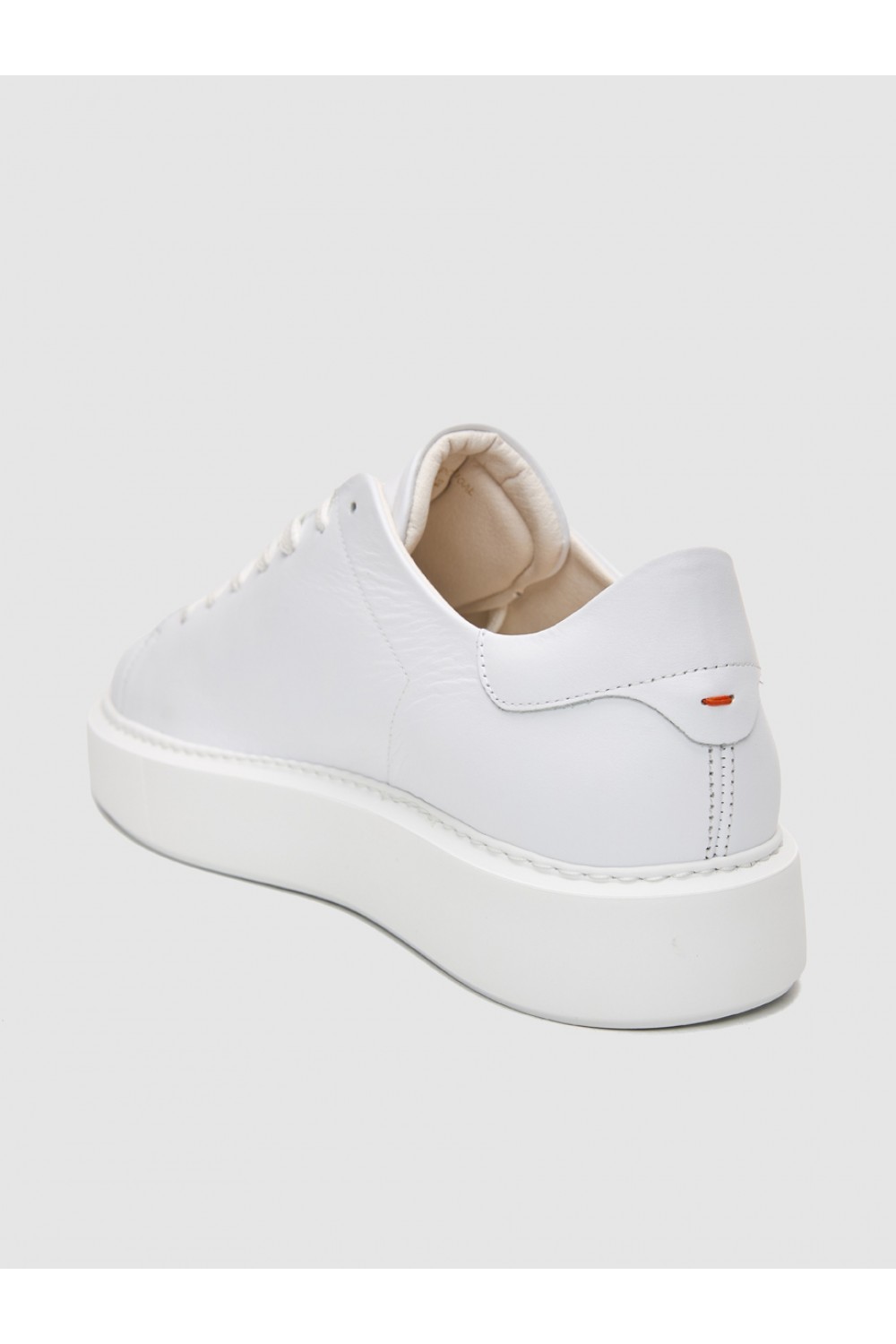 BOSS SHOES LEATHER SNEAKER WHITE GARDA D5720