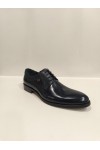 BOSS SHOES MENS BLUE GLAMOUR DRESS SHOES J5627