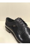 BOSS SHOES MENS BLUE GLAMOUR DRESS SHOES J5627