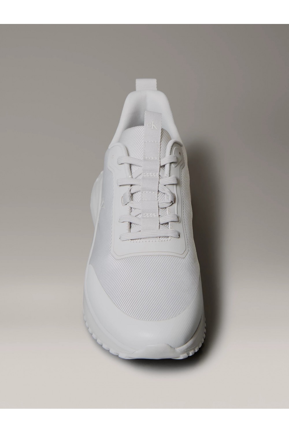 CALVIN KLEIN JEANS EVA RUNNER LACE UP MAT MIX BRIGHT WHITE YM0YM01442-0K4