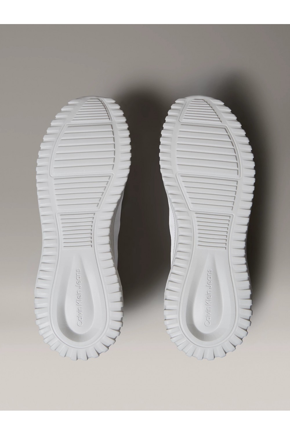 CALVIN KLEIN JEANS EVA RUNNER LACE UP MAT MIX BRIGHT WHITE YM0YM01442-0K4
