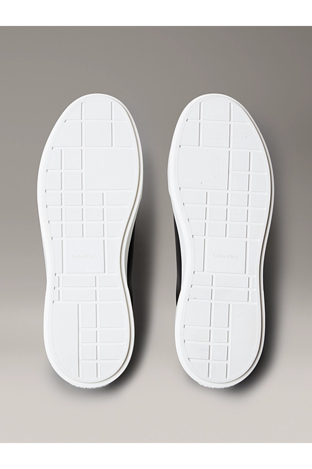 CALVIN KLEIN JEANS CHUNKY CUPSOLE LACE UP LEATHER BLACK-BRIGHT WHITE YM0YM01344-0GM