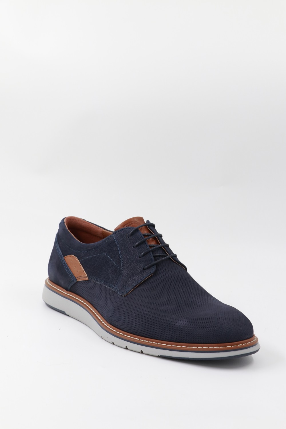 DAMIANI MEN SUEDE SHOES BLUE 2602