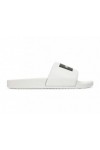 HUGO SLIDES WITH LOGO STRAP WHITE-BLACK 50548061-100
