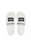 HUGO SLIDES WITH LOGO STRAP WHITE-BLACK 50548061-100