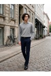 JACK & JONES PSTMARCO ARTHUR TENCEL BLEND CHINO SN DARK NAVY 12301838