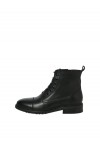 JACK&JONES JFWWENTWORTH LEATHER BOOT LN BLACK 12280227