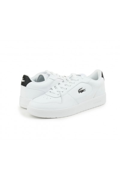 LACOSTE COURT ACE LEATHER SNEAKER WHITE 750SMA0070147