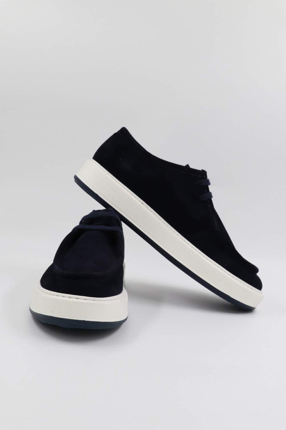 MEN SUEDE SHOES NAVY BLUE 25-104