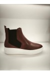NICE STEP CHELSEA BOOTS BROWN NS202