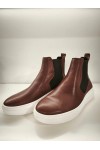 NICE STEP CHELSEA BOOTS BROWN NS202