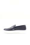 NICE STEP LEATHER LOAFERS NAVY BLUE NS264