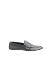 NICE STEP LEATHER LOAFERS BLACK NS264