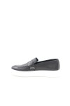 NICE STEP LEATHER LOAFERS BLACK NS264