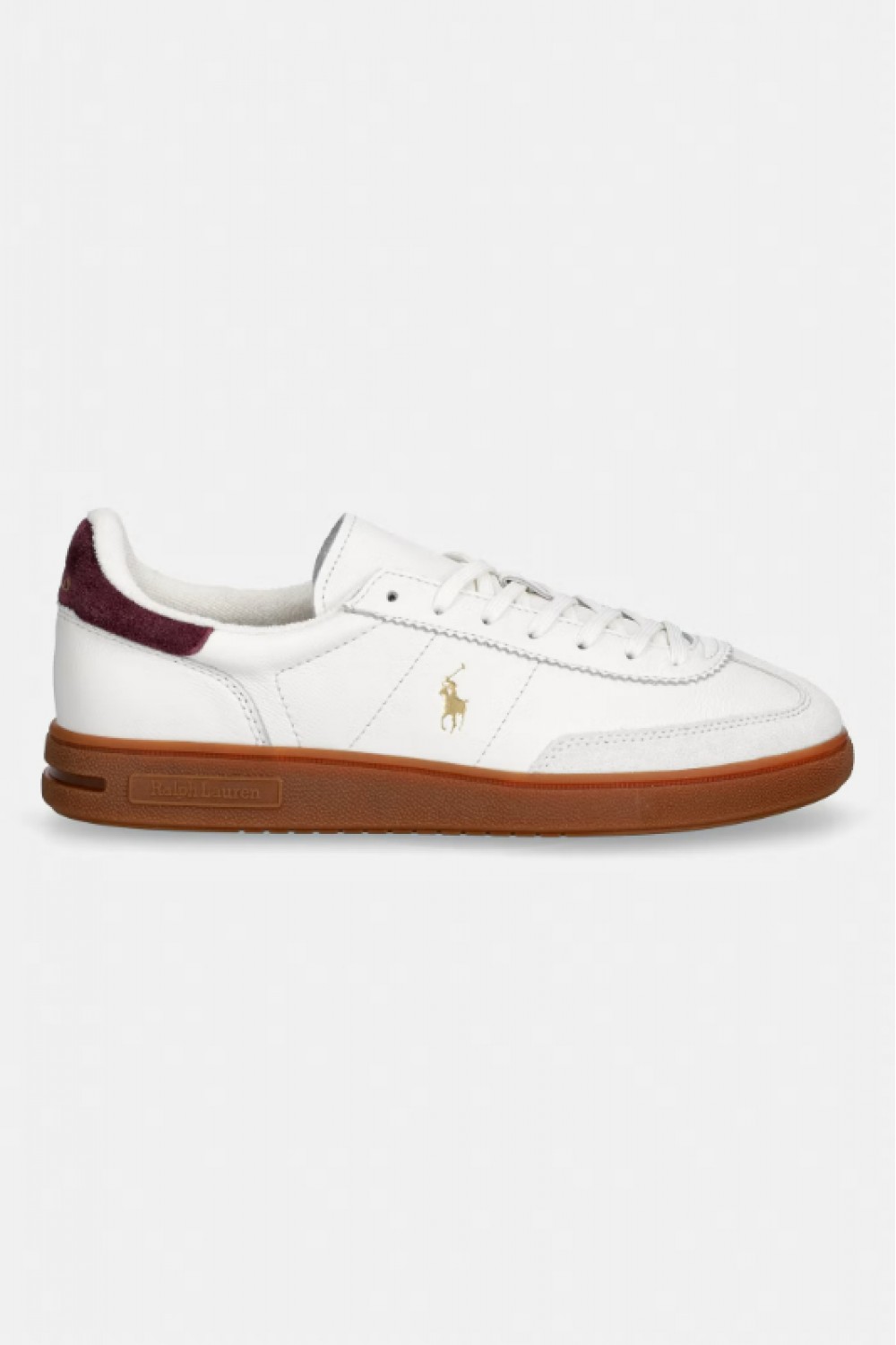 POLO RALPH LAUREN BEDFORD PP SNEAKER WHITE-WINE 809P13078003