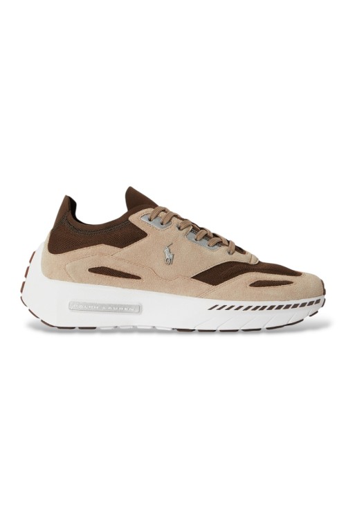 POLO RALPH LAUREN SPORTY BOERUM WITH SUEDE PANELS BEIGE 809P15682001