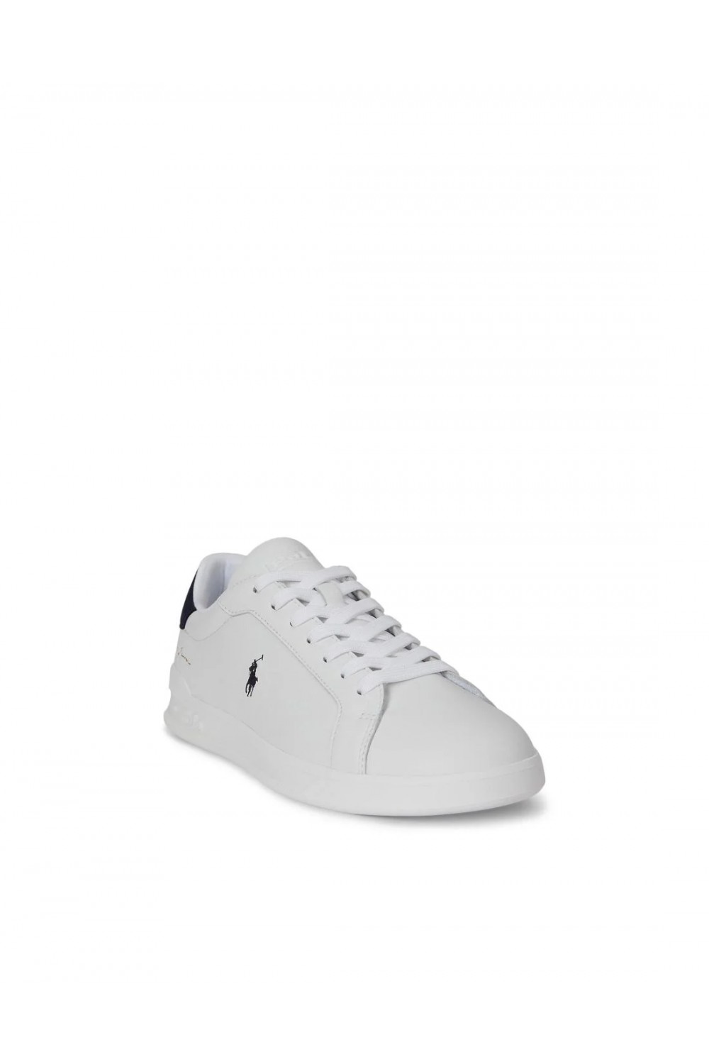 POLO RALPH LAUREN SPORT HERITAGE COURT II LEATHER TRAINERS WHITE 809P10044002