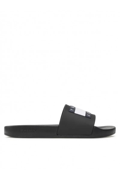TOMMY HILFIGER ESSENTIAL SLIDES BLACK EM0EM01191-BDS