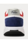 POLO RALPH LAUREN TRAIN 89 V2 SUADE-PANELLEDTRAINER WHITE 809P07287003