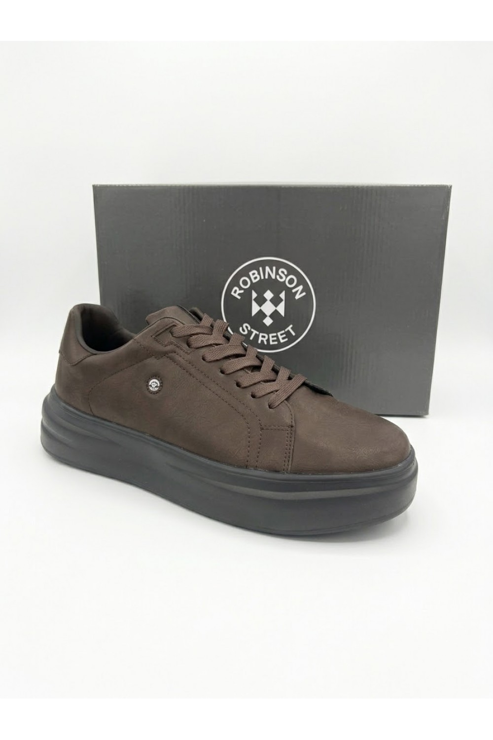 ROBINSON MENS ERIK SNEAKERS BROWN 125