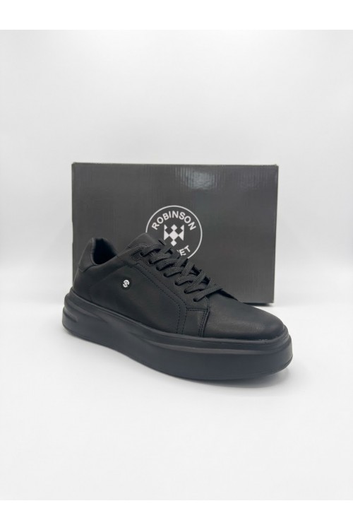 ROBINSON MENS ERIK SNEAKERS BLACK 125