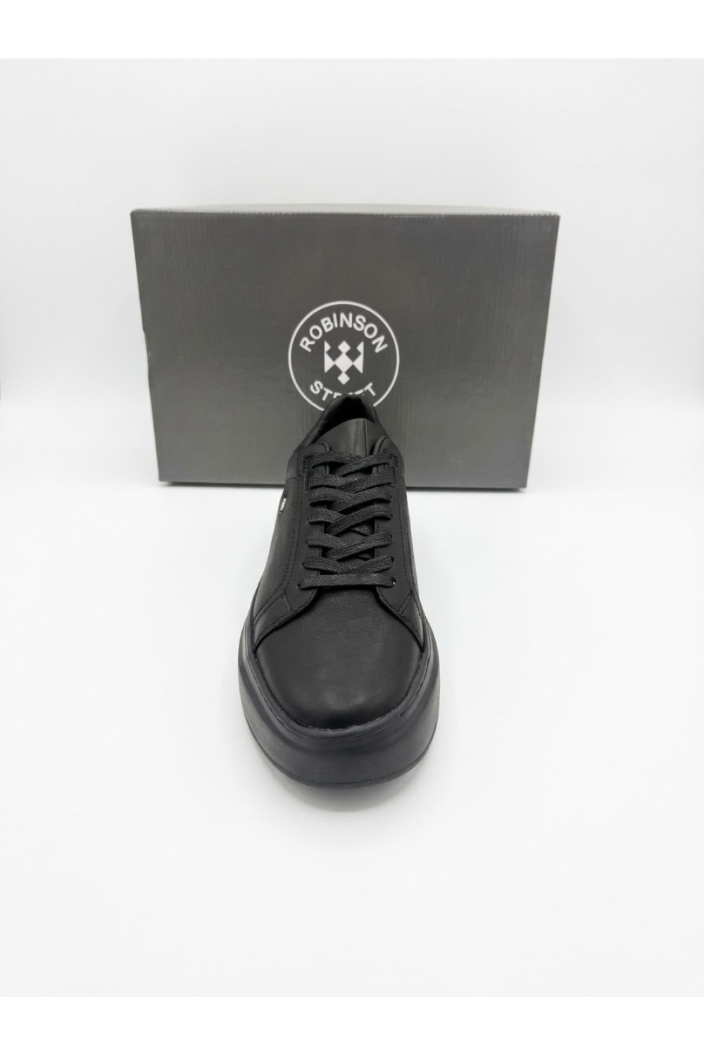 ROBINSON MENS ERIK SNEAKERS BLACK 125