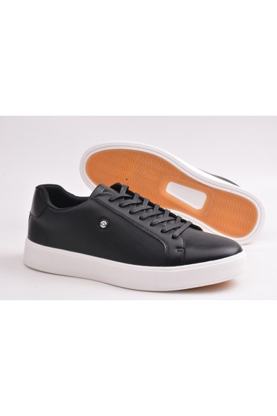 ROBINSON MENS SNEAKERS MILAN BLACK 125