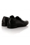 ROBINSON SHOES MENS MOCCASINS LEATHER BLACK 82341-140