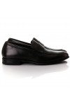 ROBINSON SHOES MENS MOCCASINS LEATHER BLACK 82341-140