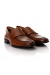 ROBINSON SHOES MENS MOCCASINS LEATHER TABA-BROWN 82341-140