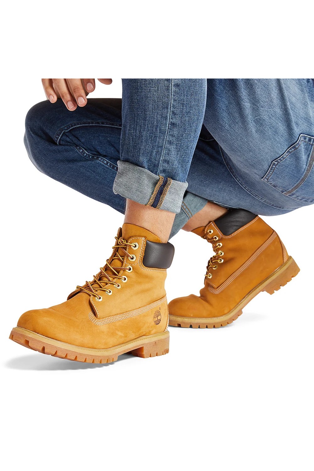 TIMBERLAND PREMIUM 6 IN LACE WATERPROOF BOOT WHEAT TB110061713