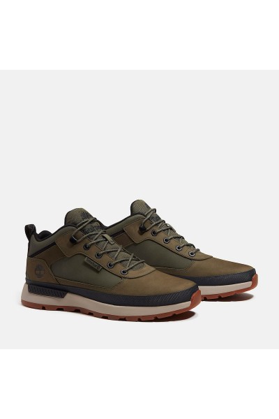 TIMBERLAND LOW LACE SNEAKER DARK GREEN NUBUCK TB0A6DKNE06