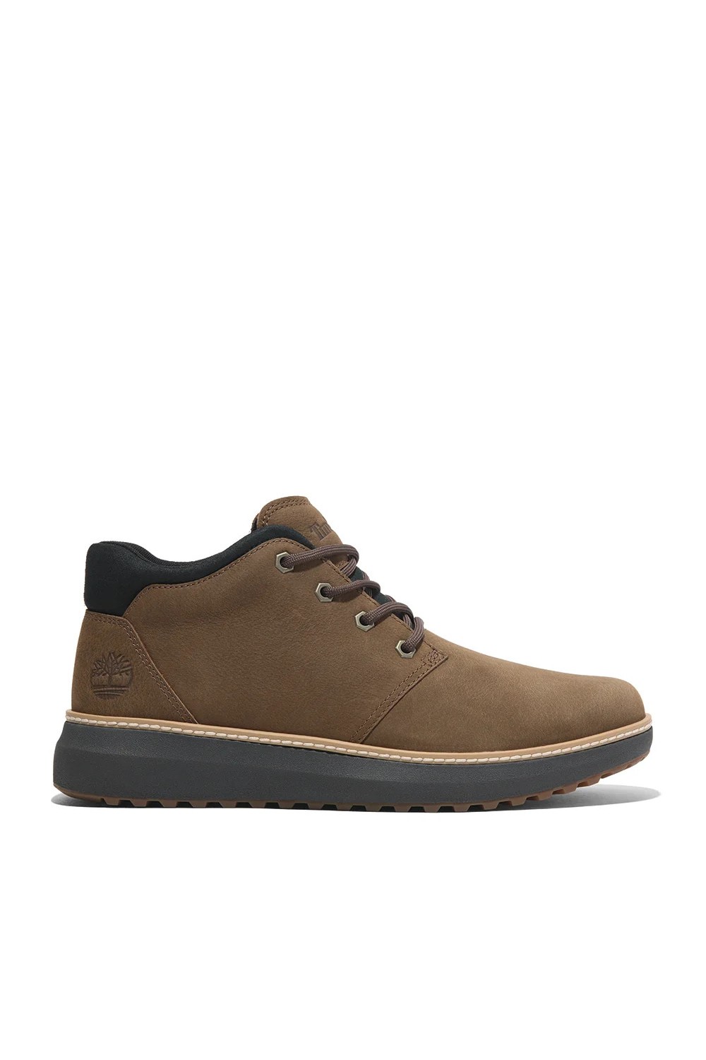 TIMBERLAND BOOTS HUDSON ROAD MID LACE UP CHUKKA DARK BROWN NUBUCK TB0A69Q5W07 