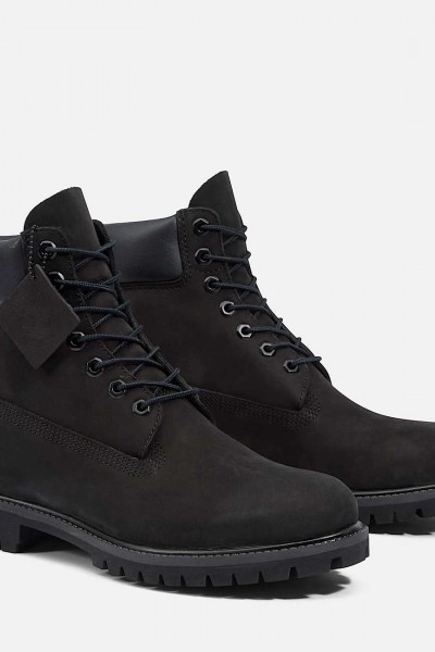 TIMBERLAND PREMIUM 6 IN LACE WATERPROOF BOOT BLACK TB110073001