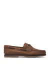 TIMBERLAND CLASSIC BOAT SHOES MEDIUM BROWN FULL GRAIN TB0A2FZXEM4