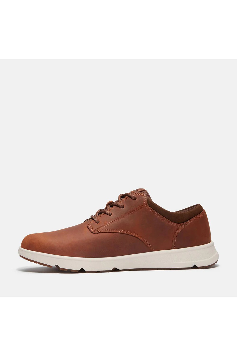 TIMBERLAND PARKER STREET LOW LACE UP SNEAKER BROWN RUST FULL GRAIN TB0A6C8EEM6
