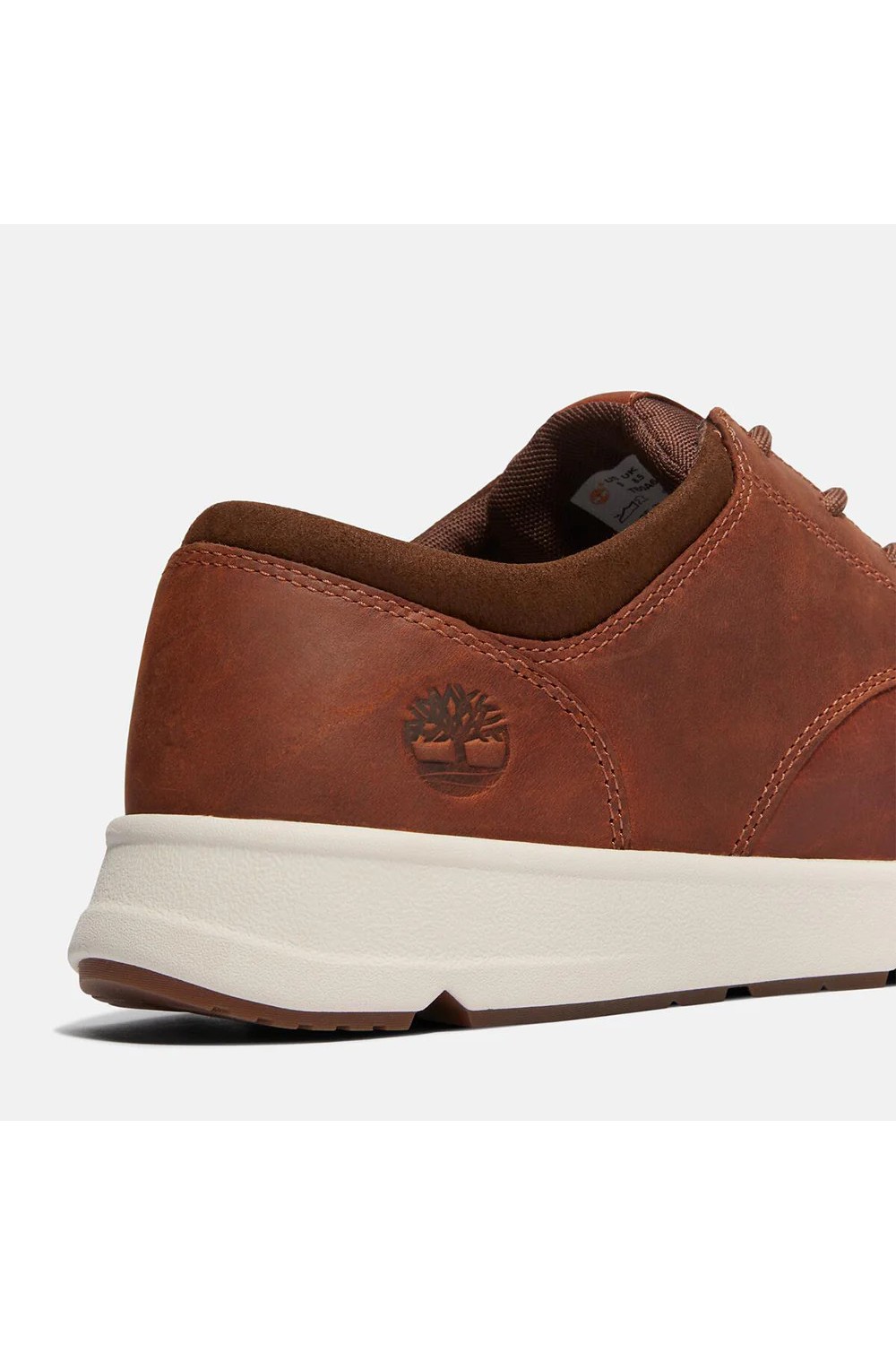 TIMBERLAND PARKER STREET LOW LACE UP SNEAKER BROWN RUST FULL GRAIN TB0A6C8EEM6