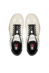 TOMMY HILFIGER TRAINERS SNEAKERS THE GREENWICH LEATHER ECRU EM0EM01587-TCR
