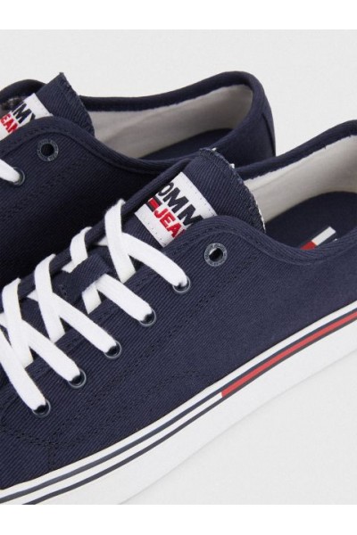 TOMMY JEANS SNEAKER ESSENTIAL LOW CUT TWILIGHT NAVY EM0EM00962-C87