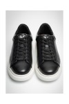 VERSACE 19.69 MENS SNEAKERS BLACK LEATHER YO-M619-5