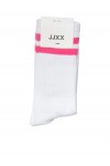 JJXX JXBASIC TENNIS SOCKNOOS BRIGHT ROSE/WHITE 12203704