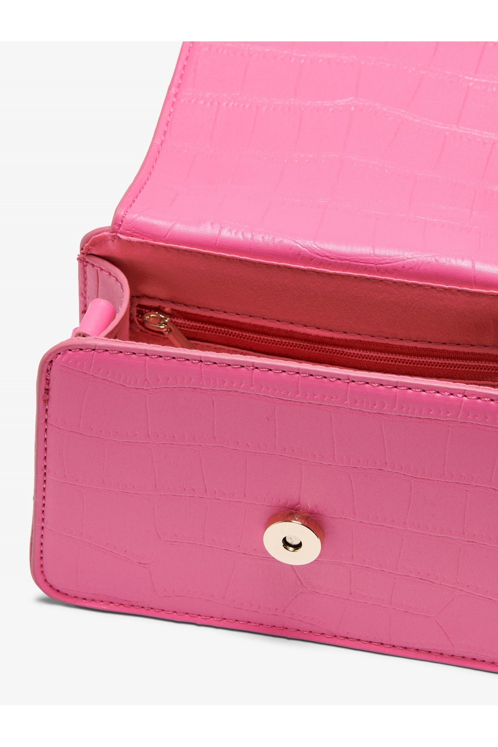 ONLY PETRA CROCO PU BAG PINK FLAMBE 15238782