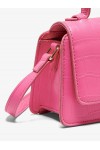 ONLY PETRA CROCO PU BAG PINK FLAMBE 15238782