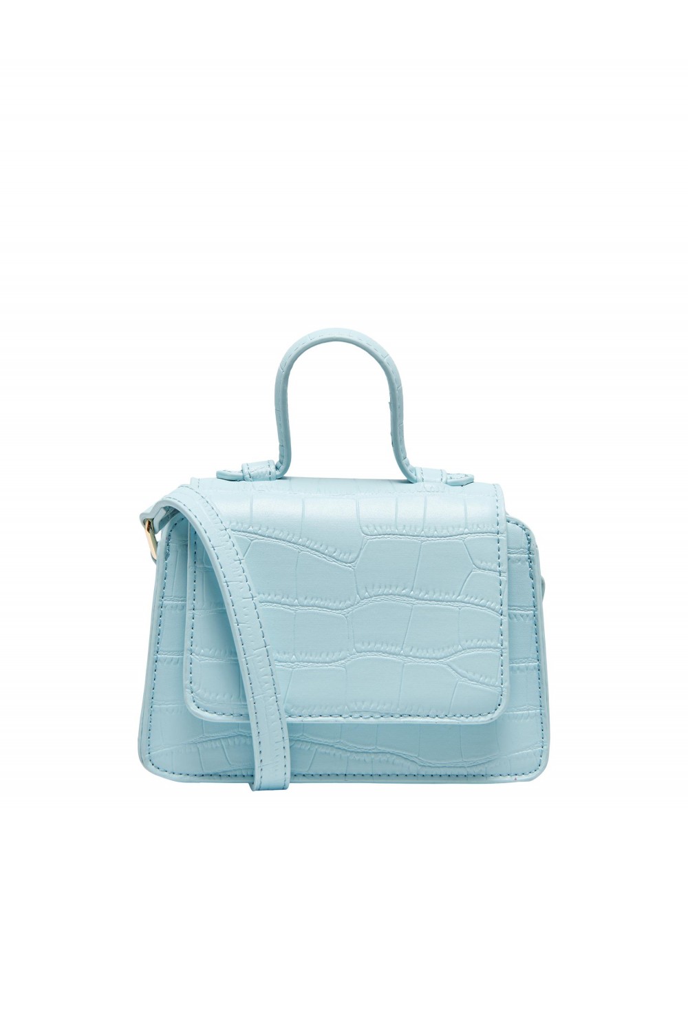 ONLY PETRA CROCO PU BAG AIRY BLUE 15238782