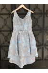 D&K FRANGOULIS DRESS BLUE BE139