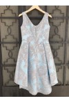 D&K FRANGOULIS DRESS BLUE BE139