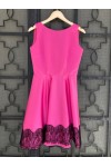 MANOLO DRESS PINK BE140