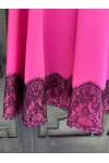 MANOLO DRESS PINK BE140