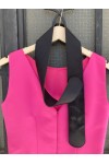 MANOLO DRESS PINK BE140